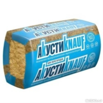  Акустична перегородка утеплювач Knauf Insulation Akustik board M  1250x610x75 мм) 7,62 кв.м/уп