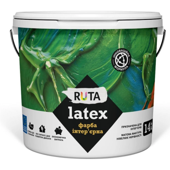 Фарба інтер'єрна RUTA LATEX (14кг)