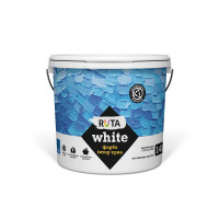 Фарба для стель і стін RUTA WHITE (14кг)