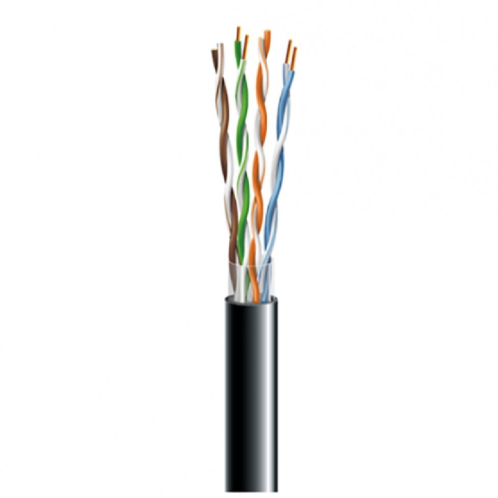 Кабель ЗЗЦМ UTP вн Category 5e U/UTP 4х2х24 AWG медь (305м. в упаковке)