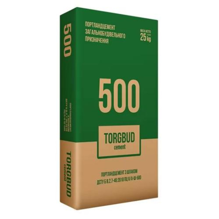 Цемент М-500 ПЦ IІ / А-3 ТБ Полімін (25кг.)