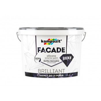 Фарба фасадна силіконова FASADE LUXE "Kompozit" (14 кг)