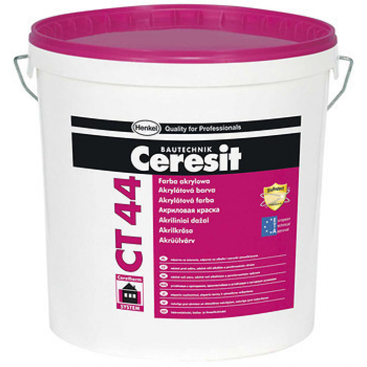 CERESIT СT-44 Краска акриловая фасадная "Супер" 10л.