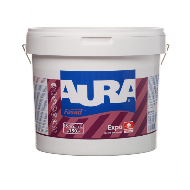 AURA Fasad Expo Краска дисперсионная 10л
