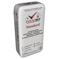 ТЕПЛОВЕР Штукатурка теплоизоляционная Standard 9кг (25л)