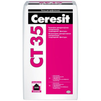 CERESIT CT-35 Штукатурка декоративная "короед" под окраску 3,5мм 25кг