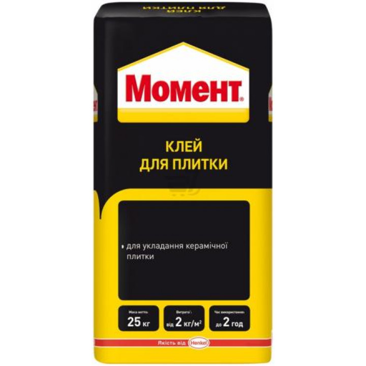Клей для плитки МОМЕНТ, 25кг