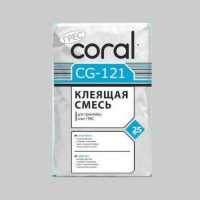 КОРАЛ СG-121 Клеюча суміш 25 кг