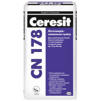 Легковирівнююча суміш CERESIT CN-178 (15-80 мм), 25 кг