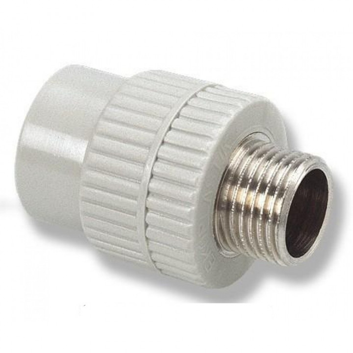 EKOPLASTIK Муфта с резьбой 20х1/2 НР