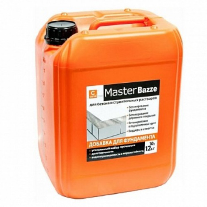 Пластифікатор для фундаменту Coral Master Bazze (5л)