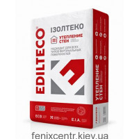 Ізолтеко теплоізоляційна штукатурка 60 л