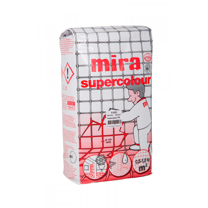 Затирка для швов mira supercolour