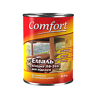 Комфорт эмаль ПФ-266 красно-коричневая 2,8 кг