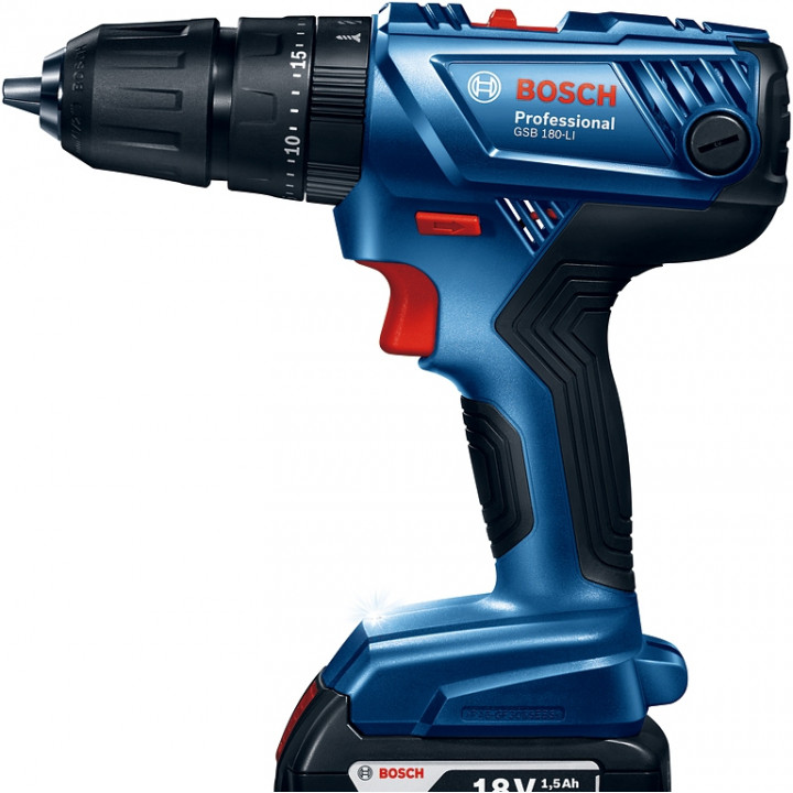 Шуруповерт акумуляторний Bosch GSR 180 Li