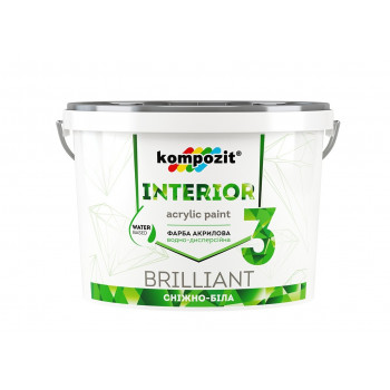 Фарба інтер'єрна INTERIOR 3 "Kompozit", 14 кг
