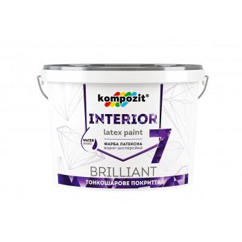 Фарба інтер'єрна INTERIOR 7 "Kompozit", 14 кг