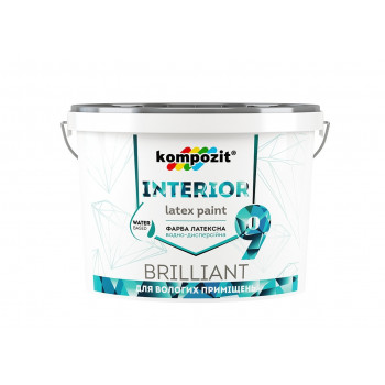 Фарба інтер'єрна INTERIOR 9 "Kompozit", 2,7л