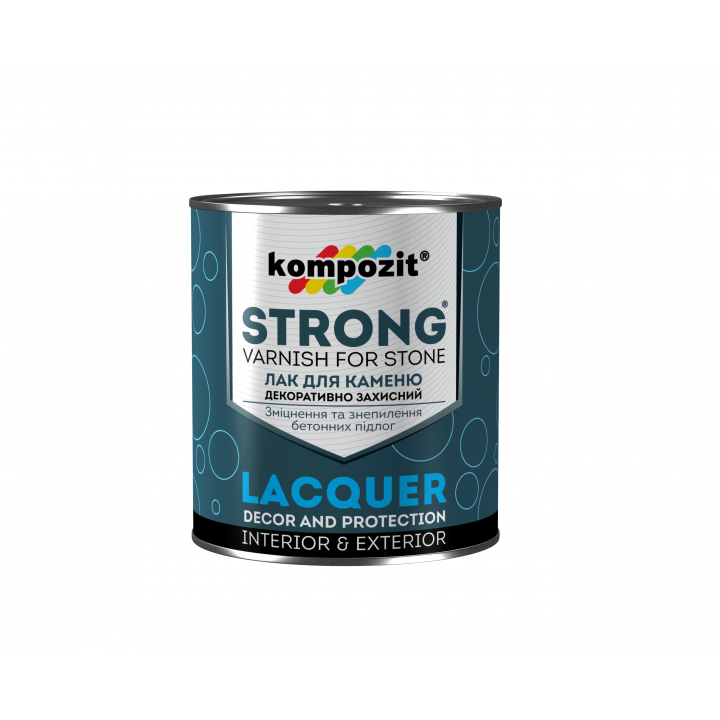 Лак для камня (грунтовка)  STRONG "Kompozit", 2,7 л