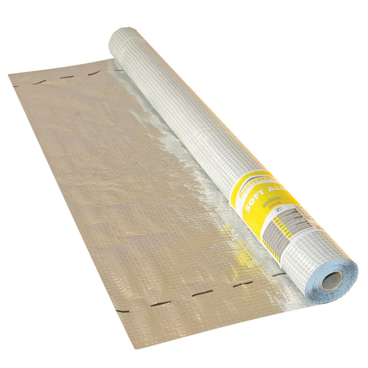 Пароізоляція фольгована MASTERPLAST Masterfol SOFT ALU-E (75м.кв./рулон) 