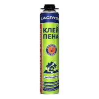 Пена-клей Lacrysil (ЛАКРОСИЛ) всесезонная профессиональная (800 мл) 950г.