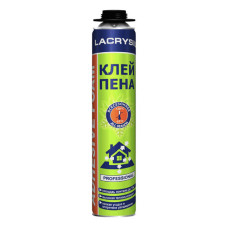 Пена-клей Lacrysil (ЛАКРОСИЛ) всесезонная профессиональная (800 мл) 950г.