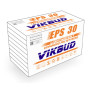 Пінопласт VIKBUD EPS 30 plus 30мм 1*0,5м  10кг/м3