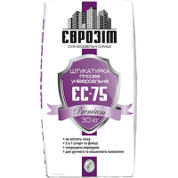 Штукатурка гіпсова Еврозит ЄС-75 машинна (30 кг)
