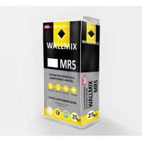 Декоративна штукатурка Wallmix МR-5 «Короїд» біла, зерно 2,5 мм, 25 кг