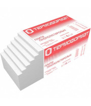 Пінопласт ТЕРМОФОРМАТ EPS 70  100мм 1*0,5м  13 кг/м3