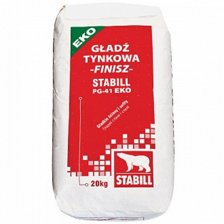 Шпаклевка Stabill PG41 ECO финиш (20кг.)